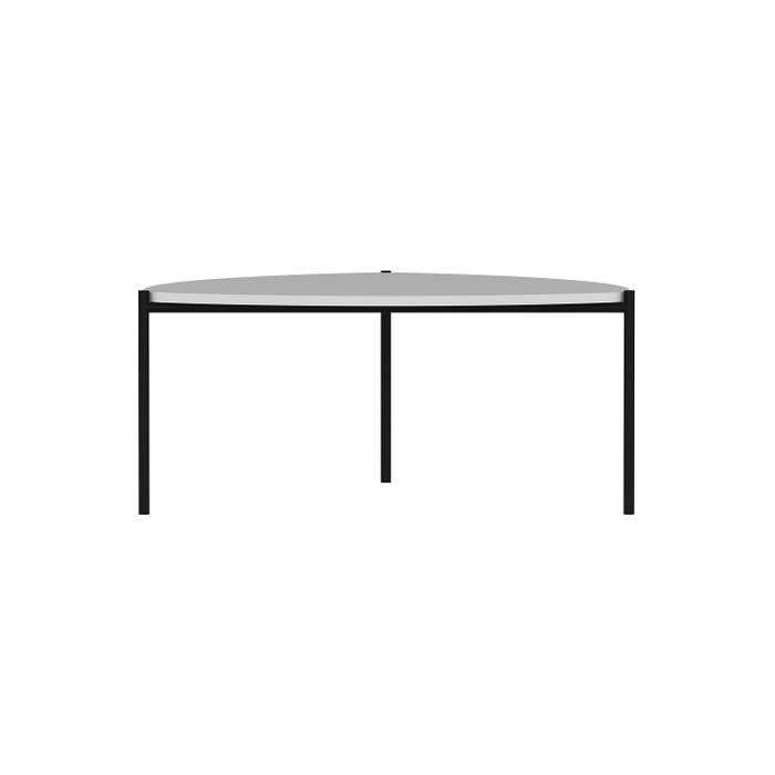 Hanah Home Lenny - Mesa de centro blanca